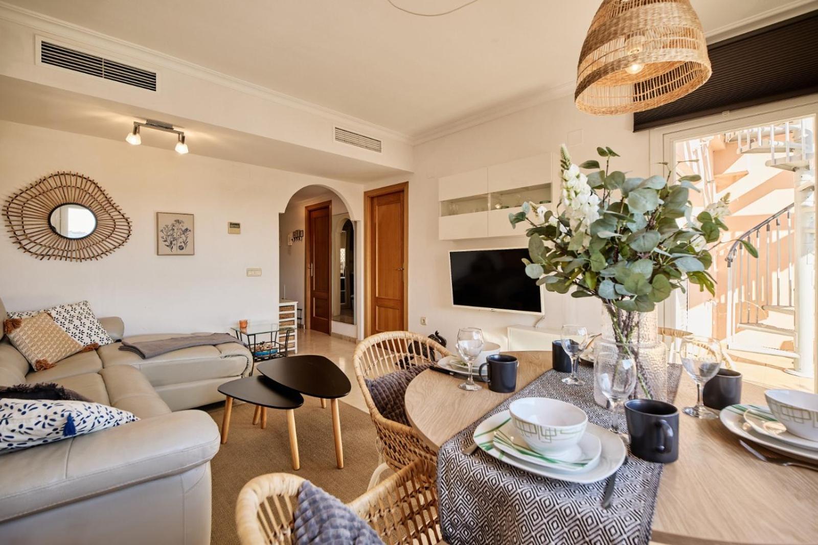 Cozy Penthouse Riviera del Sol Apartment Málaga Exterior foto