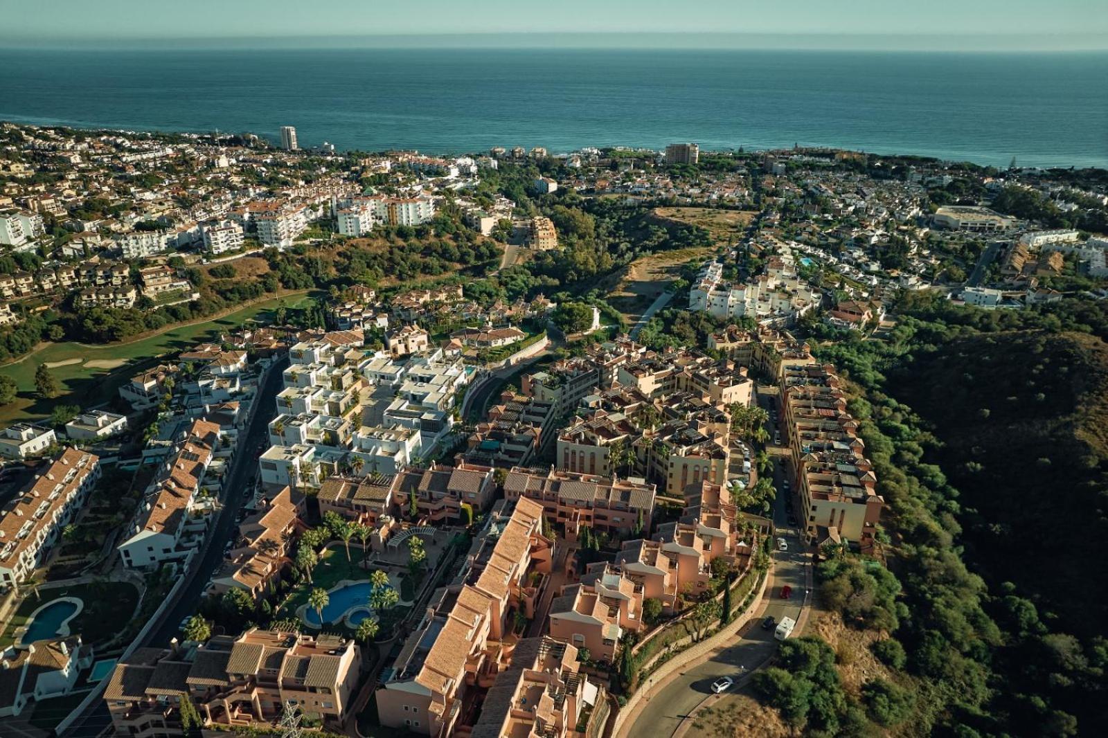 Cozy Penthouse Riviera del Sol Apartment Málaga Exterior foto