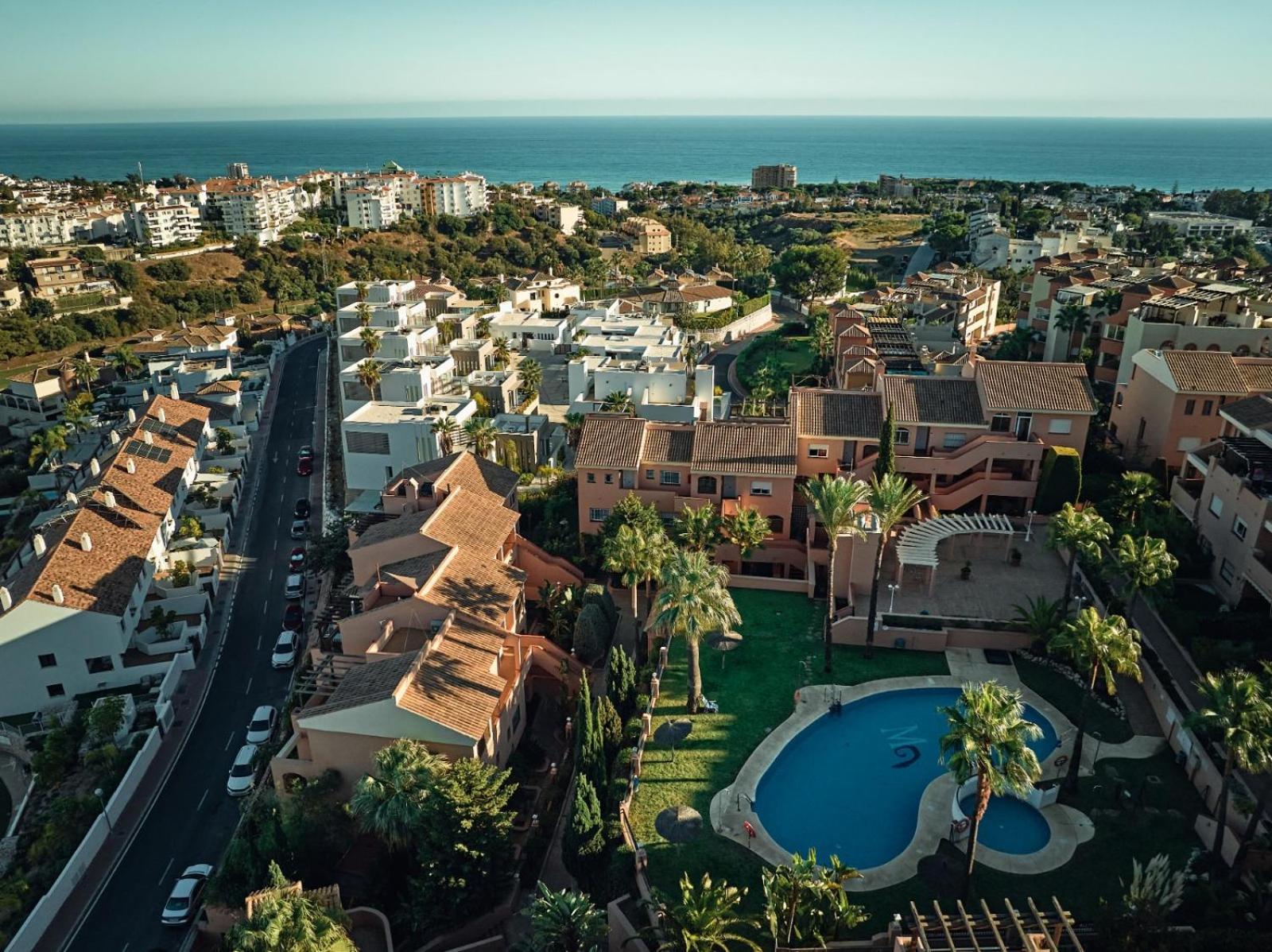 Cozy Penthouse Riviera del Sol Apartment Málaga Exterior foto