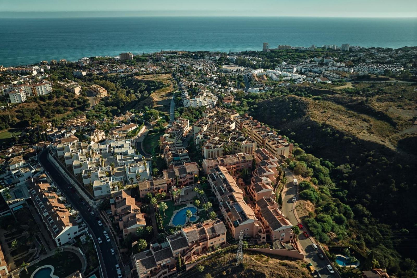 Cozy Penthouse Riviera del Sol Apartment Málaga Exterior foto